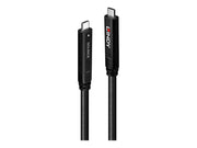 LINDY 15m USB 3.2 Gen 2 and DP 1.4 Type C Hybrid Cable