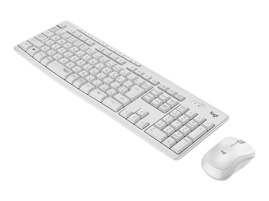 LOGITECH MK295 Silent Wireless Combo - OFF WHITE - FRA - CENTRAL