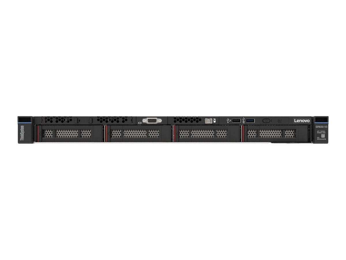 LENOVO TS SR630 V3 Intel Xeon Silver 4510 2.4GHz 150W 32Go 1x32Go 4800MHz 1Rx4 DDR5 RDIMM 4x 3.5p SAS/SATA 9350-8i 2Go 1x1100W