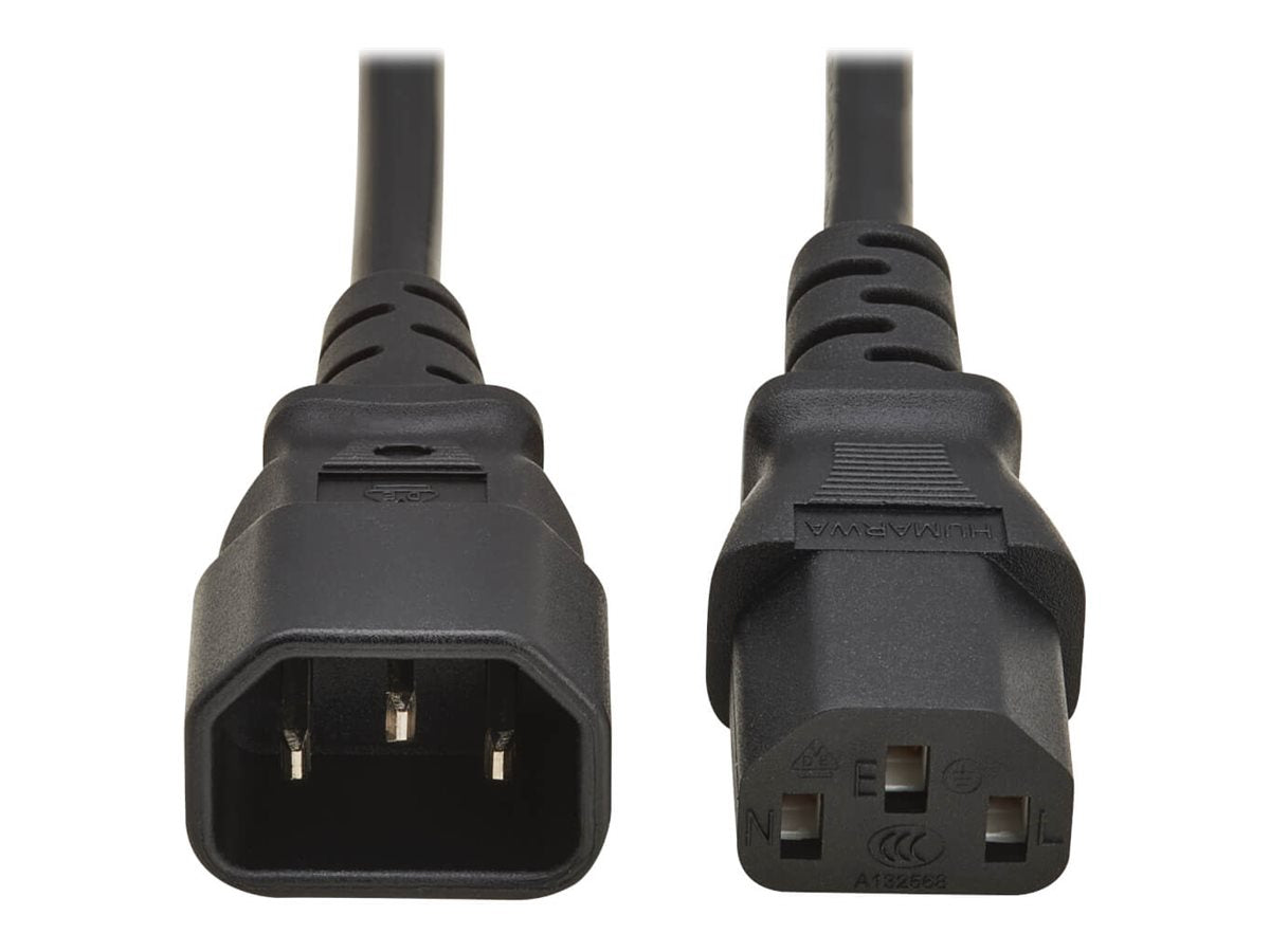 EATON TRIPPLITE Power cable C13 to C14 H05VV-F 10A 0.5M