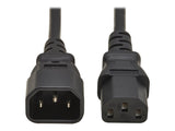 EATON TRIPPLITE Power cable C13 to C14 H05VV-F 10A 0.5M