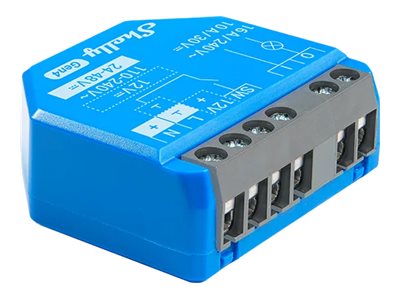 SHELLY 1 Gen4 Matter WLAN Zigbee Bluetooth 1-Channel Smart Relay