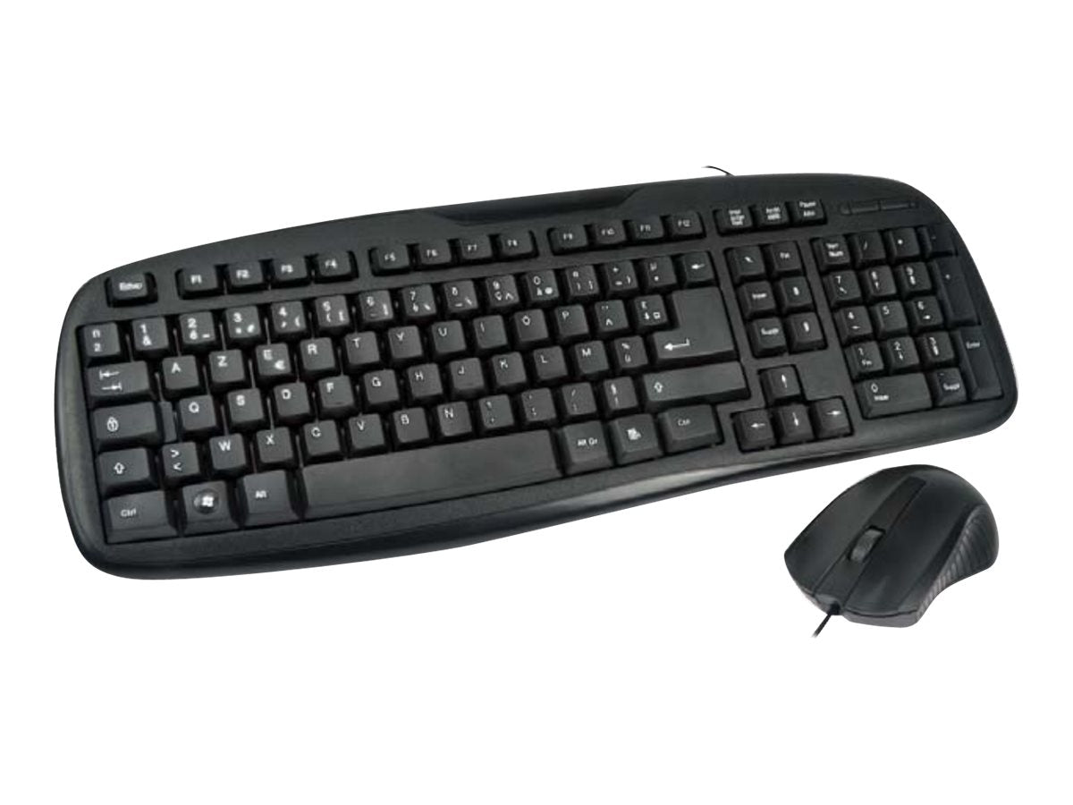 MCL Kit clavier + souris USB - Noir