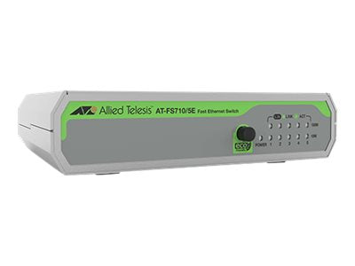 ALLIED 5-port 10/100TX unmanaged switch with external PSU Multi-Region Adopter