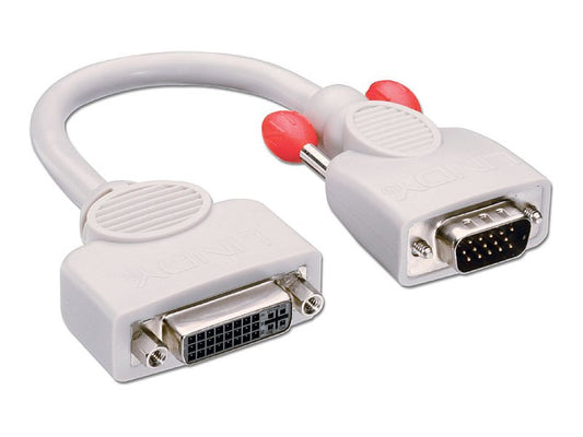 LINDY VGA Adapter VGA male DVI-A female Short Cable around 20cm