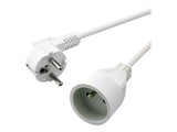 MCL Schuko extension cable - 5m White