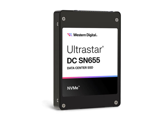 SANDISK Ultrastar DC SN655 NVMe SSD 7.68To PCIe Gen4 U.3 TCG-Ruby - WUS5EA176ESP7E4