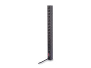 APC Basic Rack-Mount PDU Rack AC 120V input NEMA 5-15 output connectors 14 NEMA 5-15 3.65m cord Black