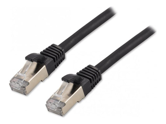 MCL CAT 8.1 S/FTP LSZH Patch cable - 15m Black