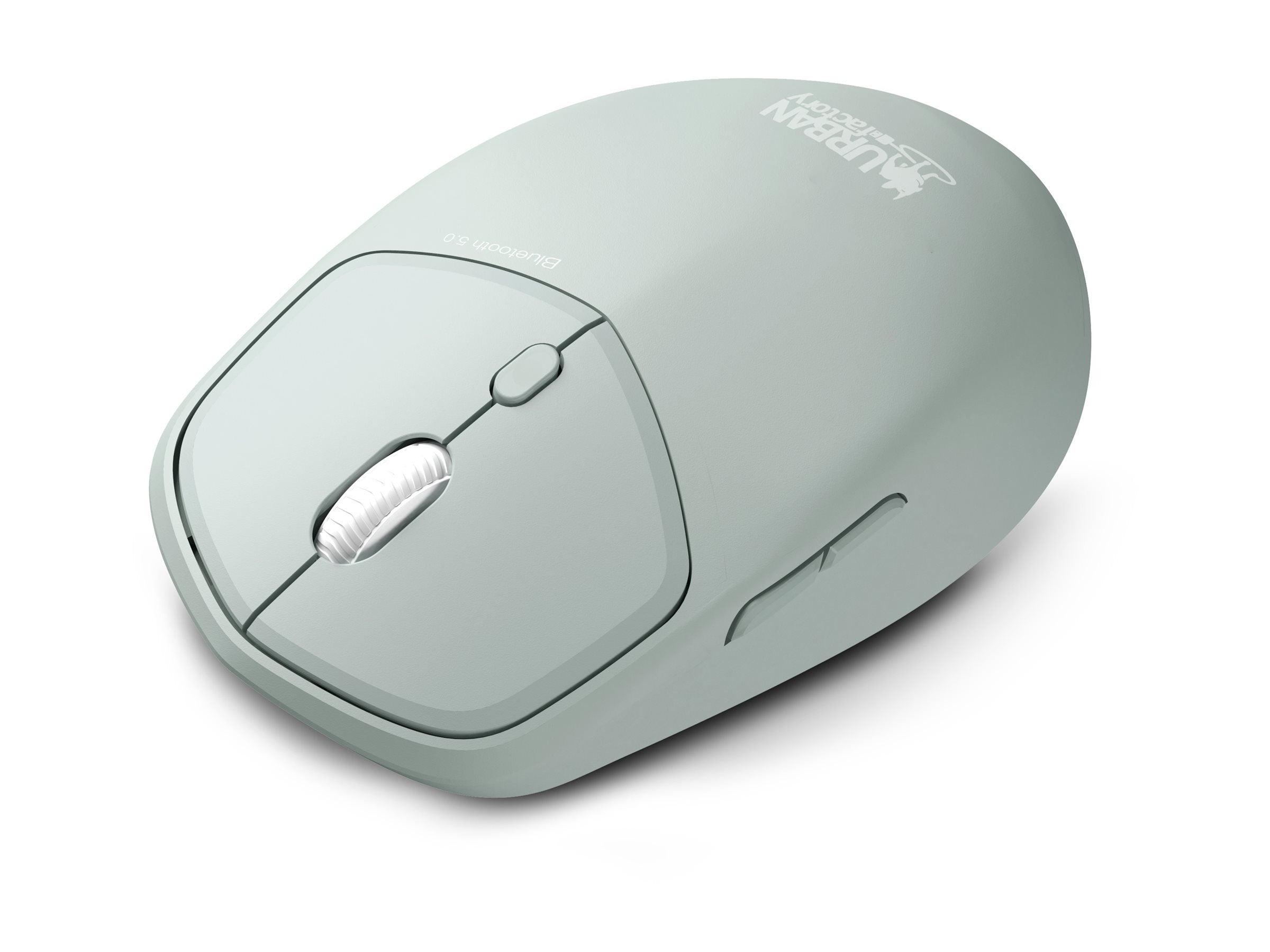 URBAN FACTORY Onlee Color Ambidextrous Mouse 1600Dpi Bluetooth 5.0 - Pale Green