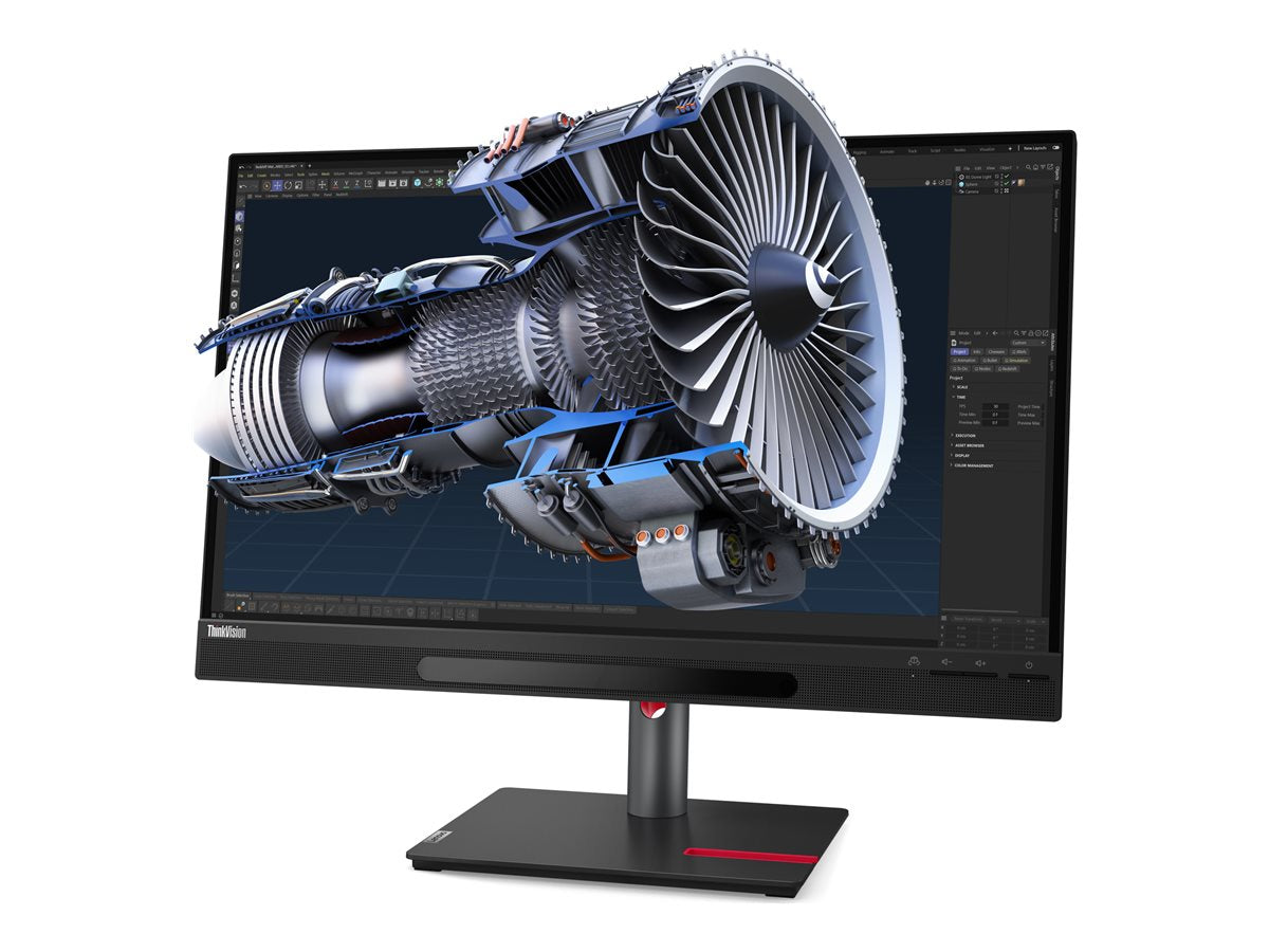 LENOVO ThinkVision 27 3D LED Écran 27p 3840x2160 4K 60Hz IPS 310cd/m2 1200:1 HDR10 4ms HDMI DisplayPort USB-C speakers