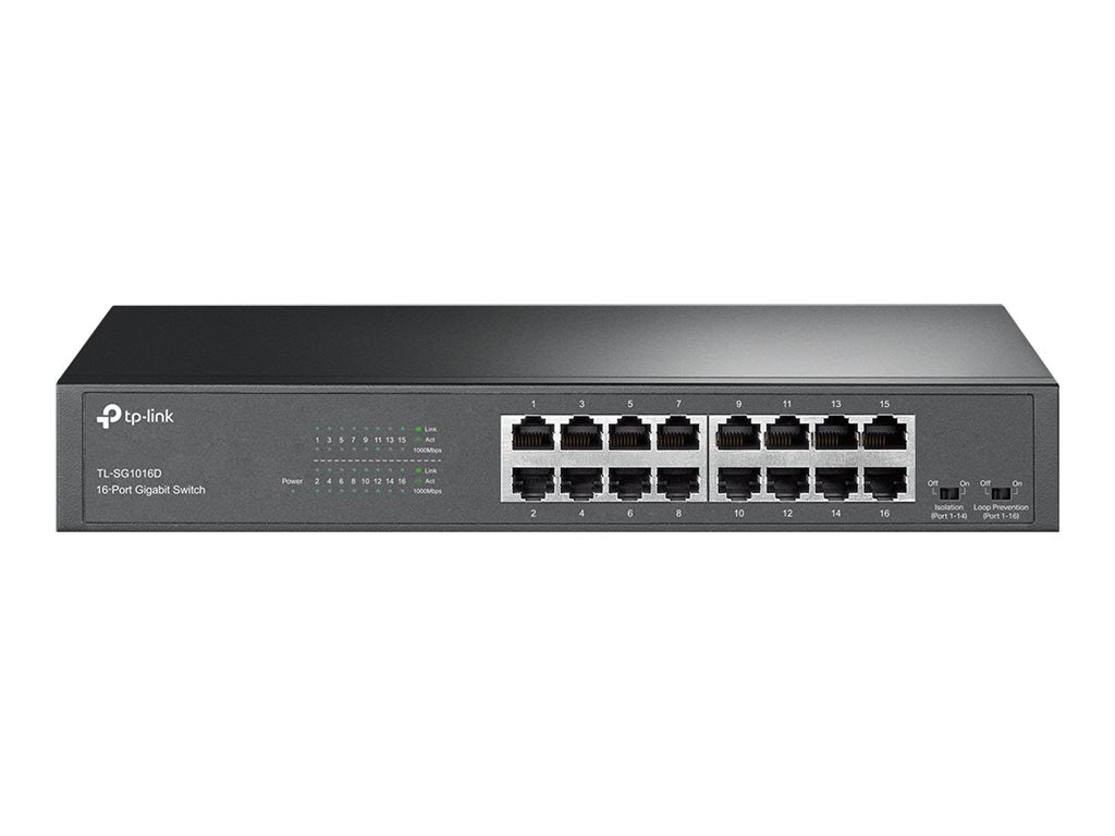 16 port Desktop/Rackmount Gigabit Switch