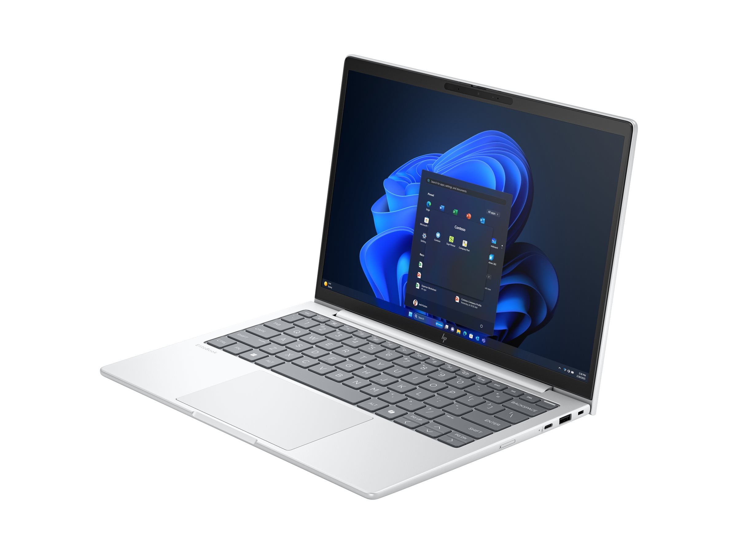 HP EliteBook 8 G1i IA Nouvelle génération Intel Core Ultra 5 225U 13.3p WUXGA 16Go 512Go SSD UMA W11P Copilot + PC 3/3/0
