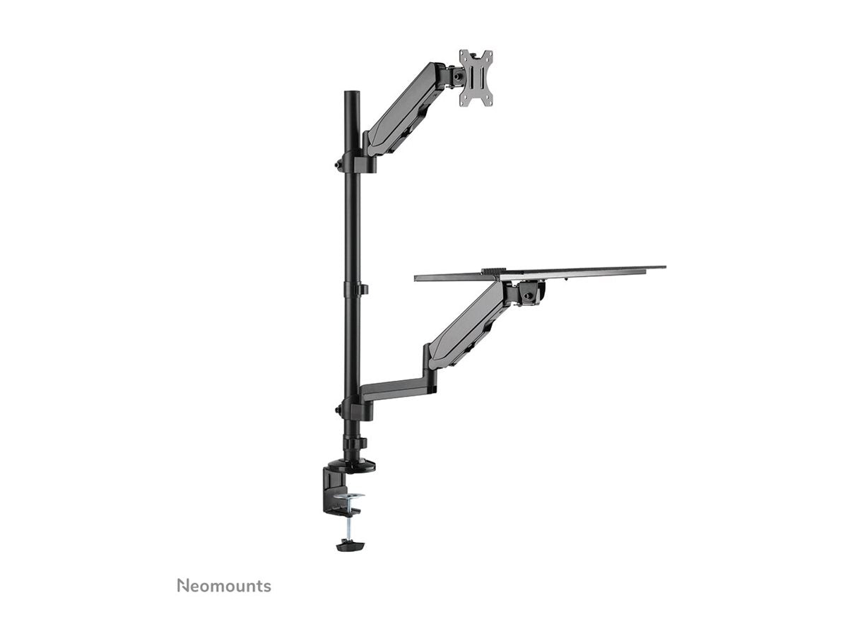 NEOMOUNTS DS90-325BL1 Station de travail assis-debout pour bureau 17-32p - ressort à gaz