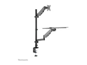 NEOMOUNTS DS90-325BL1 Station de travail assis-debout pour bureau 17-32p - ressort à gaz