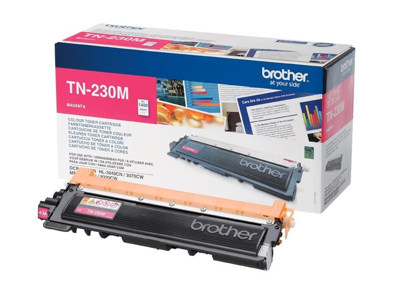 BROTHER TN-230 cartouche de toner magenta capacité standard 1.400 pages pack de 1