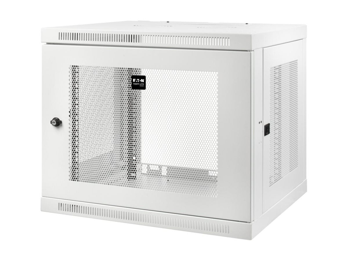 EATON TRIPPLITE Wallmount Rack Enclosure Cabinet 9U Switch Depth Deep White Rack enclosure cabinet wall mountable white 9U