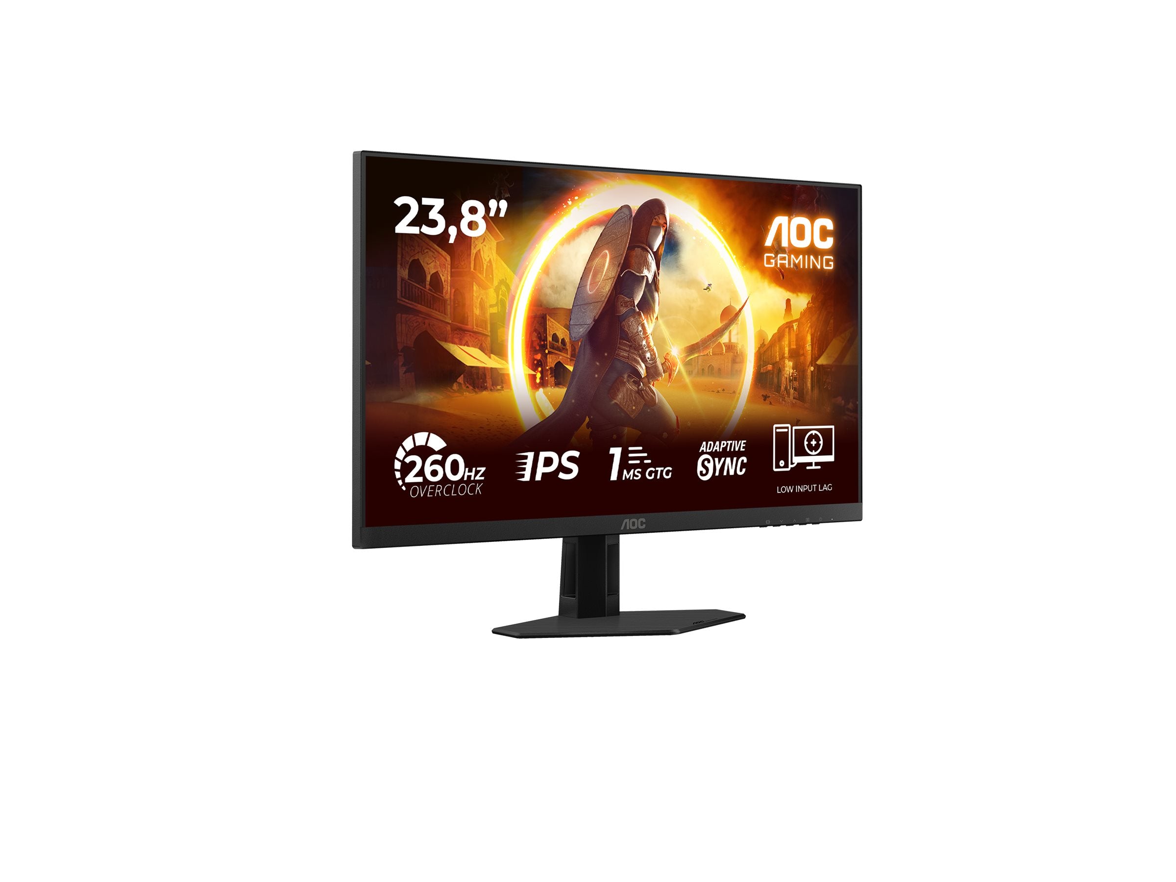 AOC 24G4ZRE Gaming 23.8p 16:9 Fast IPS 260Hz 1920x1080 HDMI 2.0 DP 1.4