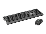 PORT DESIGNS Pack Keyboard + Mouse Wireless OPTIMAL RECHARGEABLE-RETAIL (QWI)