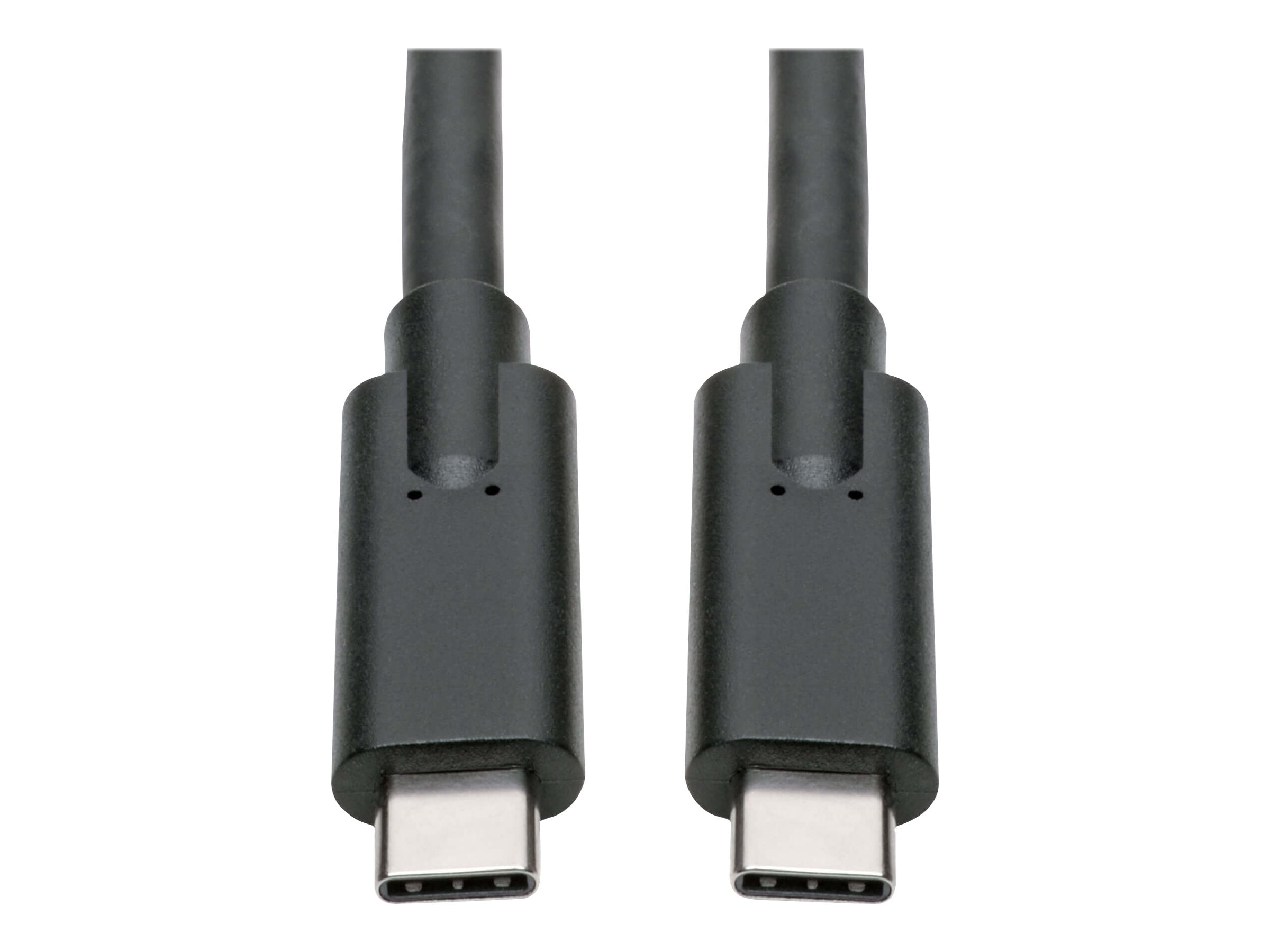 EATON TRIPPLITE USB-C Cable M/M - USB 3.1 Gen 1 5Gbps 5A Rating Thunderbolt 3 Compatible 6ft. 1.83m