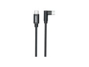 PORT DESIGNS CABLE C 90 to C 1M PD 100W - 10 PACK USB 2.0 480Mbps BULK