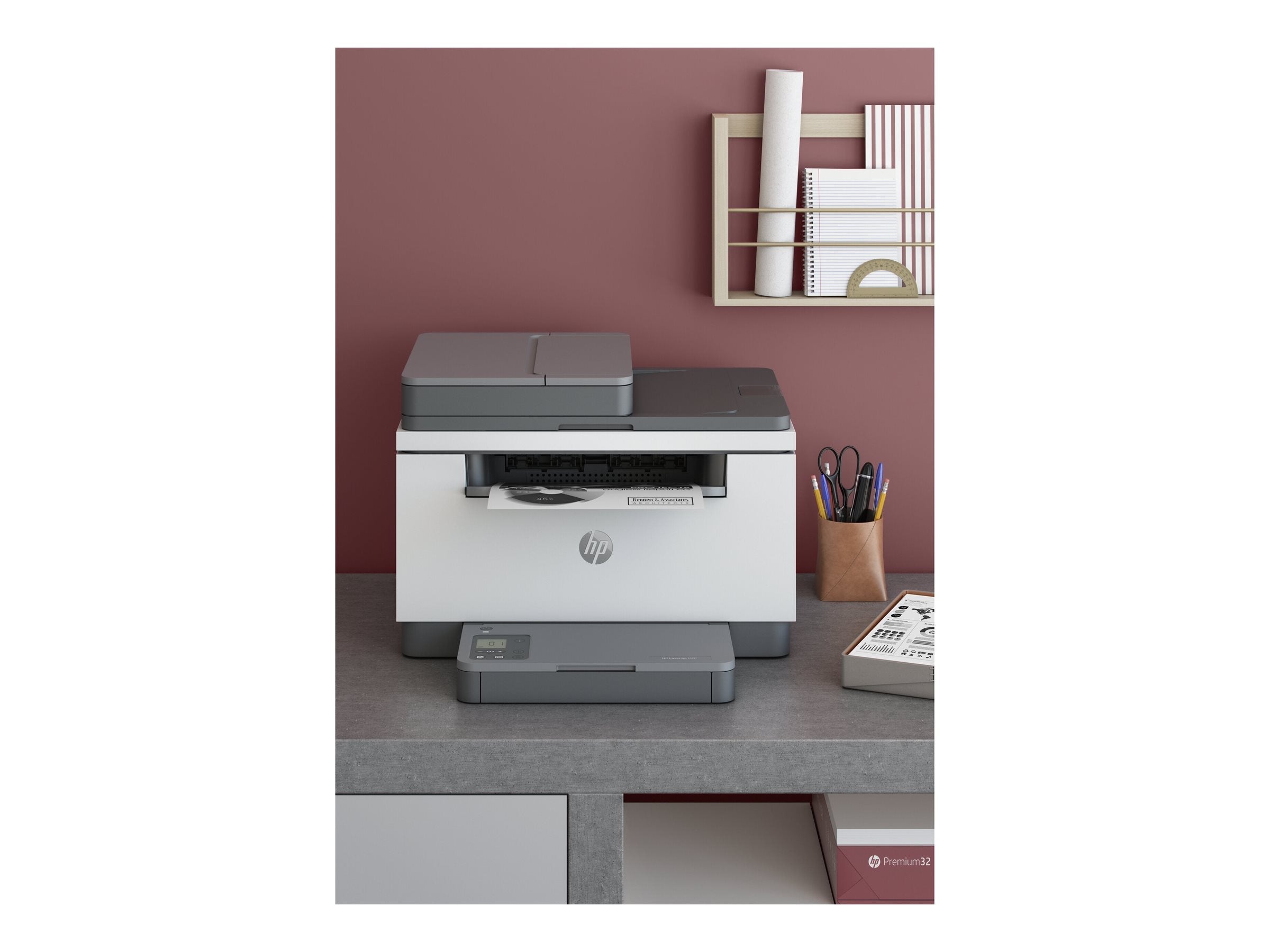 HP LaserJet MFP M234dw MFP Mono B/W laser Legal media 29ppmcopy 29ppmprint 150 sheets USB 2.0 LAN Wi-Fi light basalt