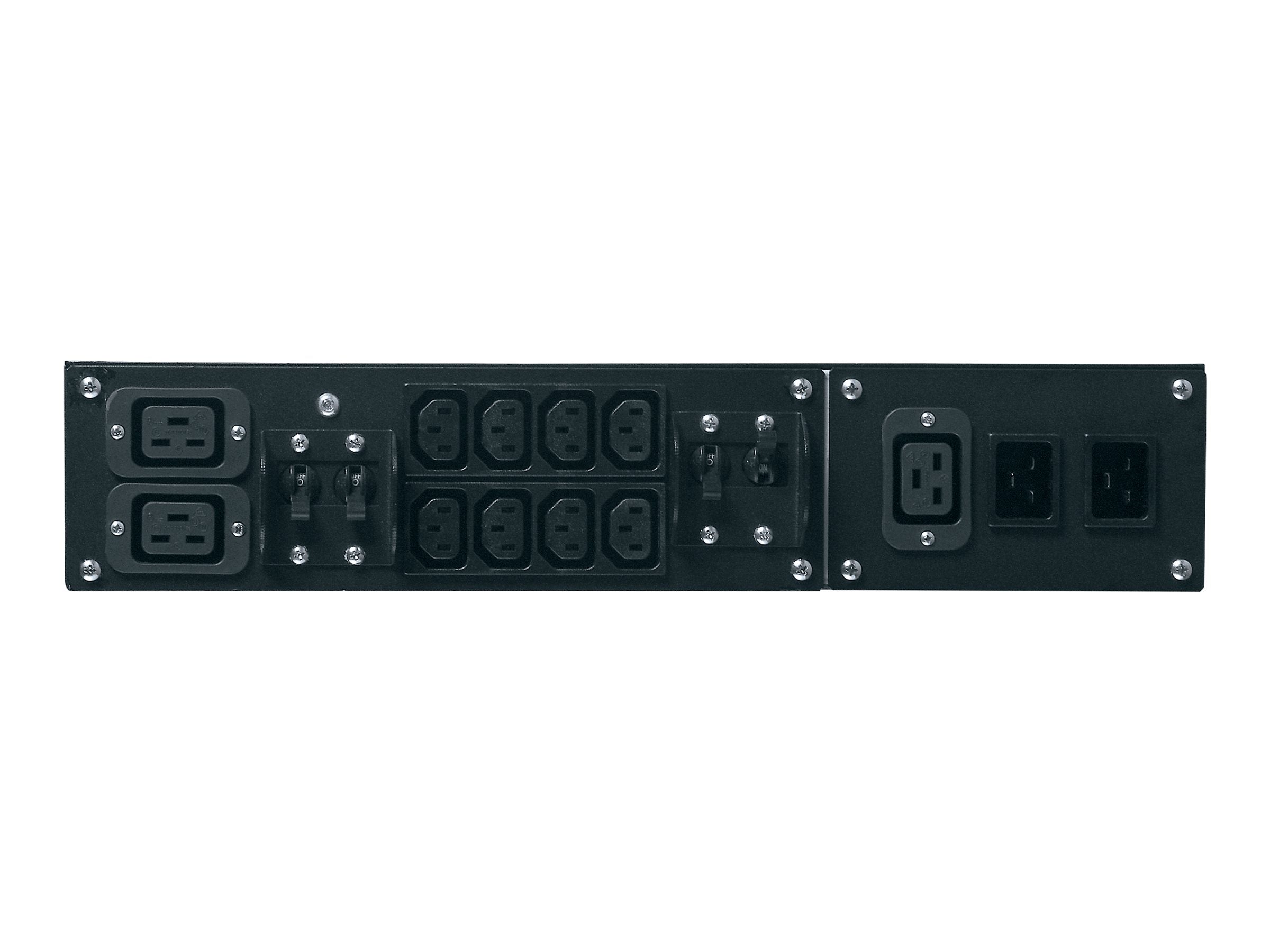 APC Service Bypass Panel Bypass switch rack-mountable AC 230V output connectors 10 2U 19 Black