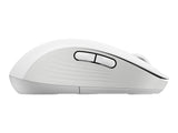 LOGITECH Signature M650 Mouse optical 5 buttons wireless Bluetooth 2.4 GHz Bolt USB receiver off-white