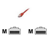 MCL FCC6M-10M/R - Câble réseau RJ45 cuivre CAT 6 U/UTP - 10m Rouge