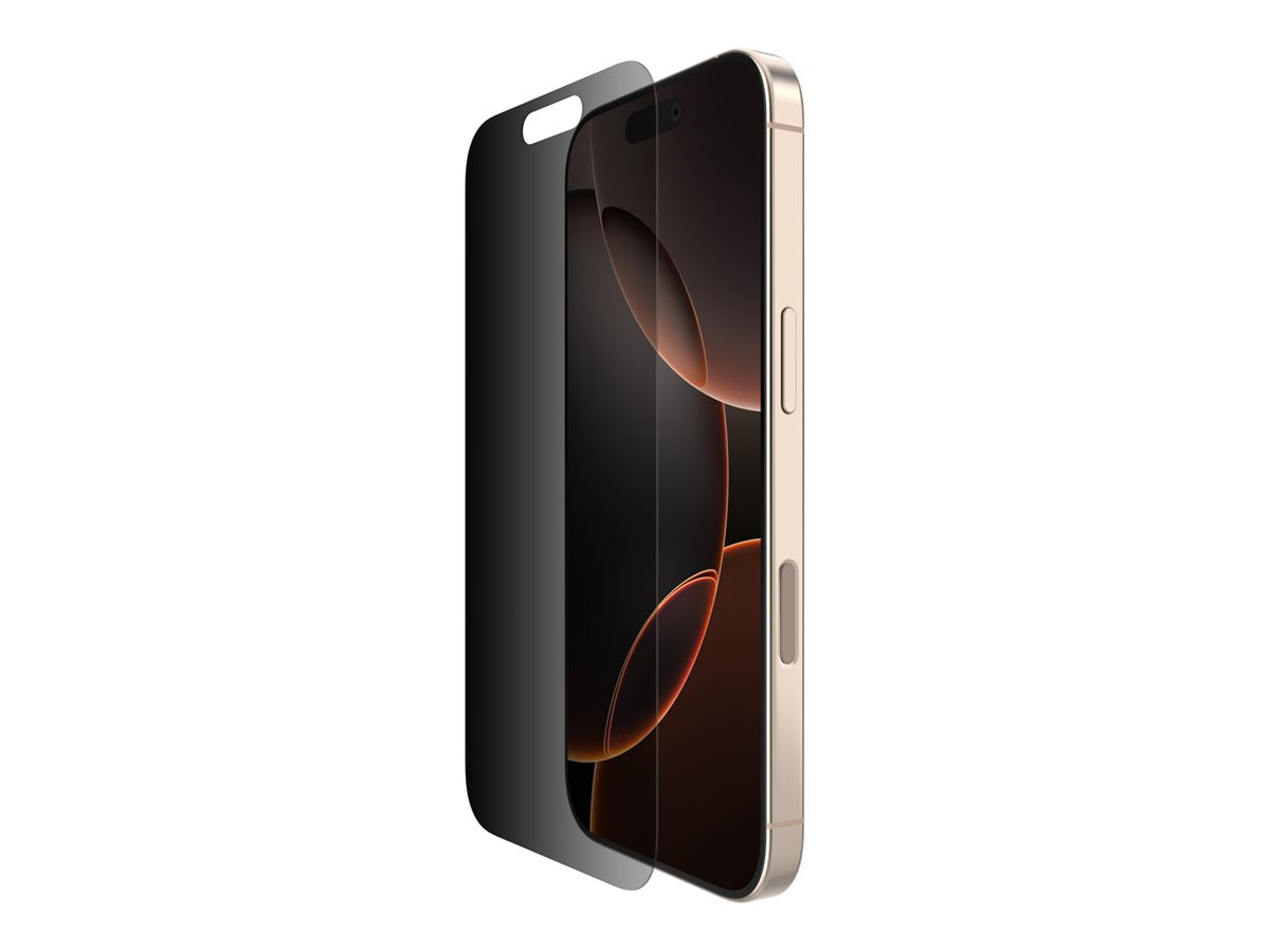 BELKIN ScreenForce Pro Invisiglass Privacy AM Screen Protector - iPhone 16 Pro