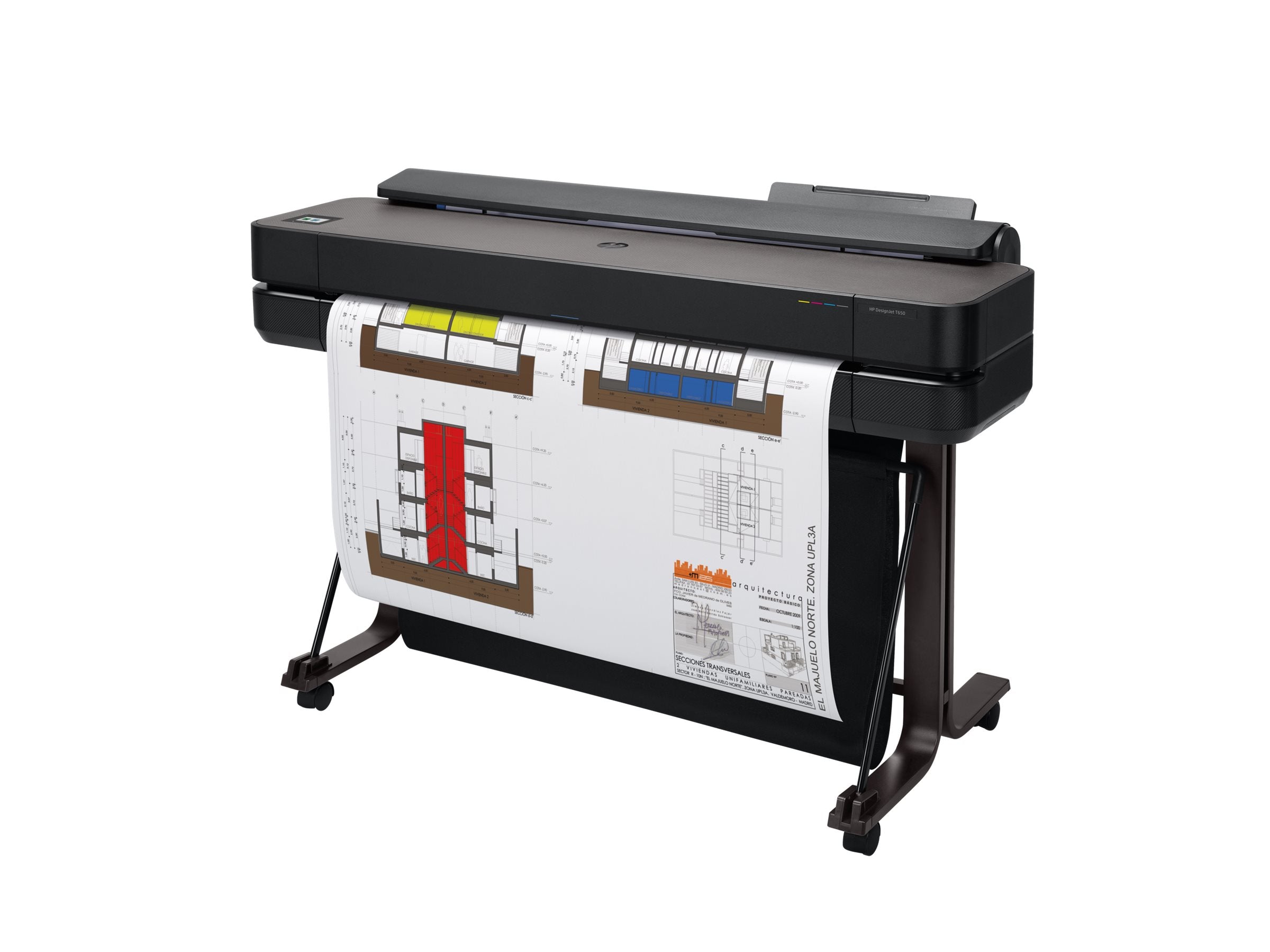 HP DesignJet T650 36p LFP 2025 Colour Ink-Jet A0 ANSI D Roll 91.4cmx45.7 m 2400x1200dpi 0.45 min/page USB LAN Wi-Fi