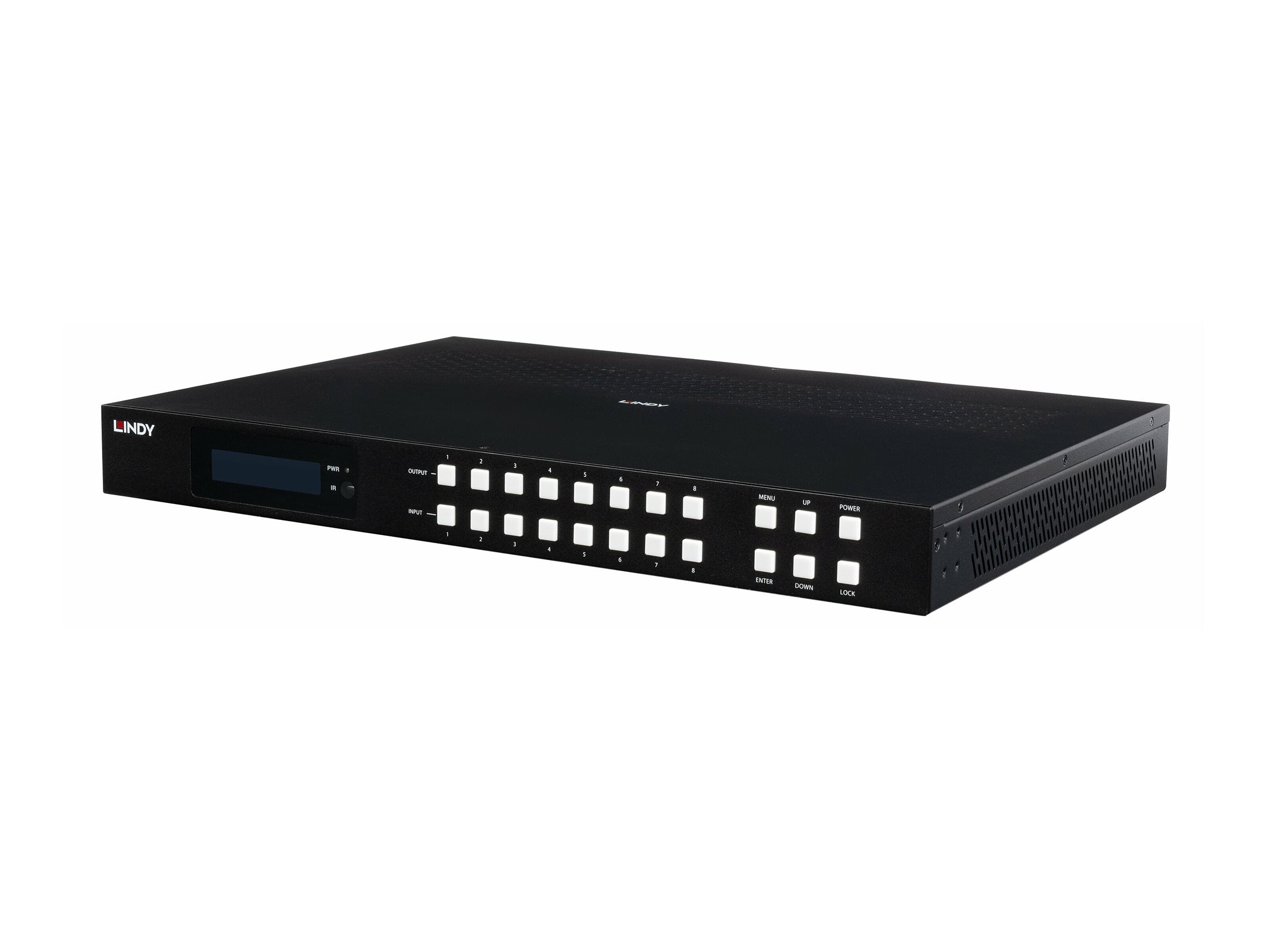 Lindy 8x8 HDMI 4K60 Seamless Multi-View Matrix with Scaler for Video Wall