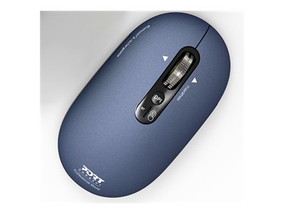 PORT DESIGNS Professional Bluetooth mouse Built-in USB-C rechargeable battery up to 1 month autonomy FreeWheel technology
