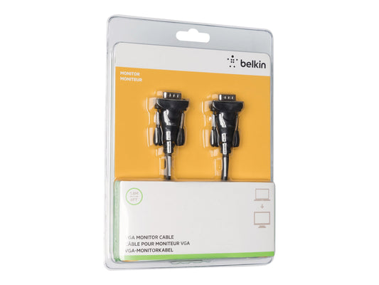 BELKIN CABLE VGA SH HDDB15M/M 1.8M MONITOR REPLACEMENT