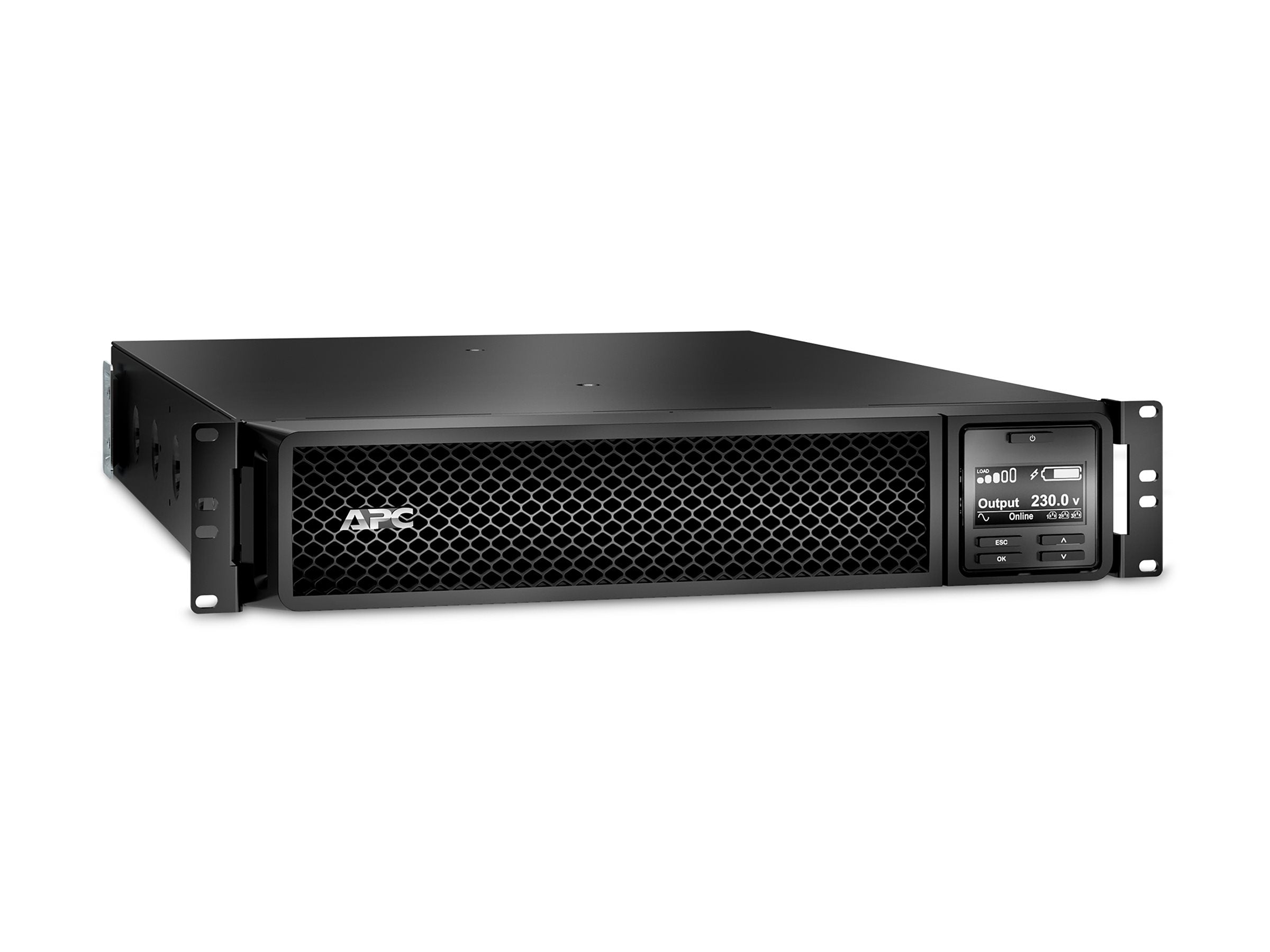 APC Smart-UPS SRT 3000VA RM UPS Rack AC 220/230/240V 2700Watt 3000VA lead acid RS-232 USB output connectors 10 2U BK