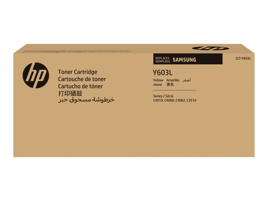 SAMSUNG CLT-Y603L/ELS High Yield Yellow Toner Cartridge
