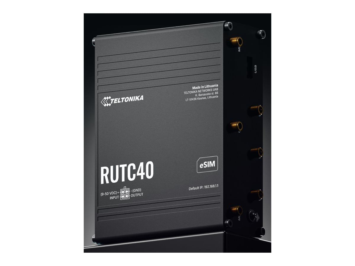 TELTONIKA NETWORKS RUTC40 4G/LTE WiFi 6 GLOBAL EU Router