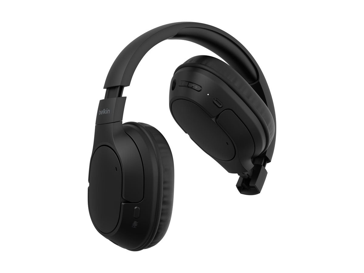 BELKIN SOUNDFORM SURROUND WIRELESS HEADPHONES BLACK