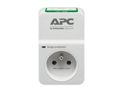 APC Essential Surgearrest PM1WU2 Surge protector AC 230V output connectors 1 France white