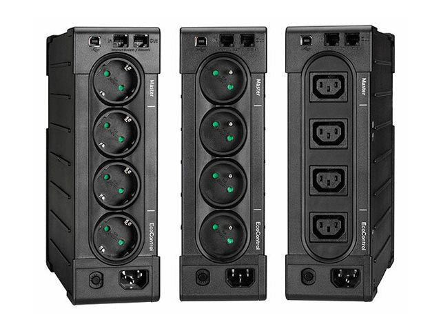 EATON UPS Ellipse PRO 1600 USB FR rack/tower - AC 230 V - 1000 Watt - 1600 VA - USB - French 8 Output - 2U - 19inch