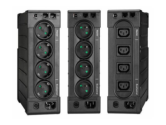 EATON UPS Ellipse PRO 1600 USB FR rack/tower - AC 230 V - 1000 Watt - 1600 VA - USB - French 8 Output - 2U - 19inch