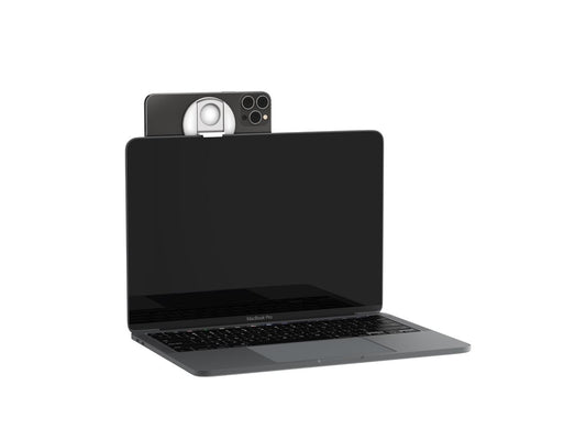 BELKIN BOOST CHARGE PRO iPhone Mount with MagSafe for Mac Notebooks White