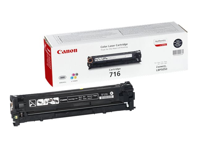CANON 716 cartouche de toner noir capacite standard 2.300 pages pack de 1