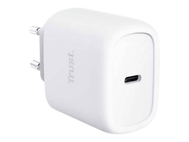 TRUST Alimentation universelle MAXO USB-C 45 watts 1 port APPLE (blanche) + câble