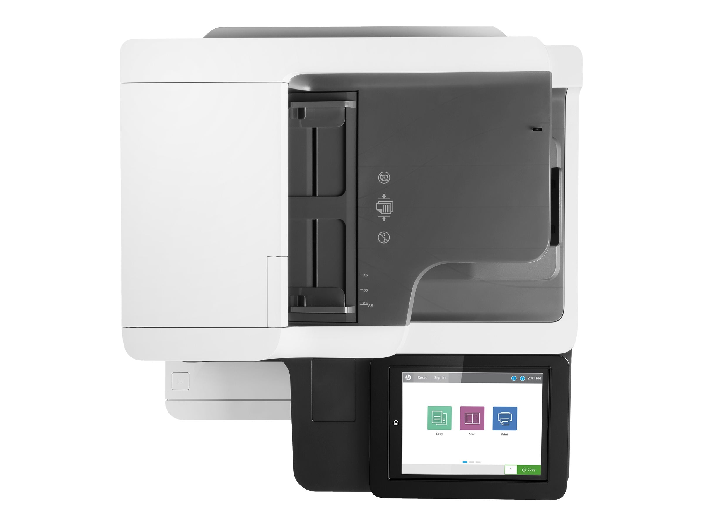 HP LaserJet Enterprise MFP M636fh MFP Mono laser 216x864mm A4 71ppm Copy 71ppm Print 650sheets USB LAN