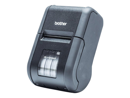 BROTHER RJ-2150 Imprimante mobile pour reçus et étiquettes 2 pouces Bluetooth and Wi-Fi and batterie incluse adaptateur secteur