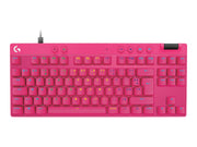 LOGITECH PRO X TKL RAPID Keyboard - Magenta (FR)