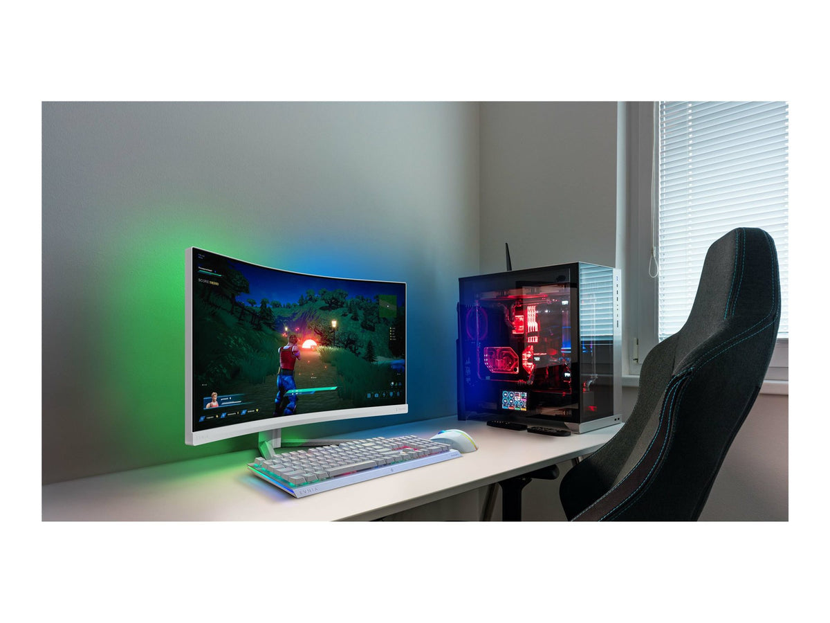 PHILIPS Evnia 5000 34M2C5501A - Ecran Gaming -  incurvé - 34" - 3440 x 1400 WQHD @ 180 Hz - 0.5 ms - VA - 300cd/m² - HDR400 - 2xHDMI