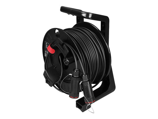 LINDY 50m armored Fibre Optic Hybrid HDMI 8K60 cable