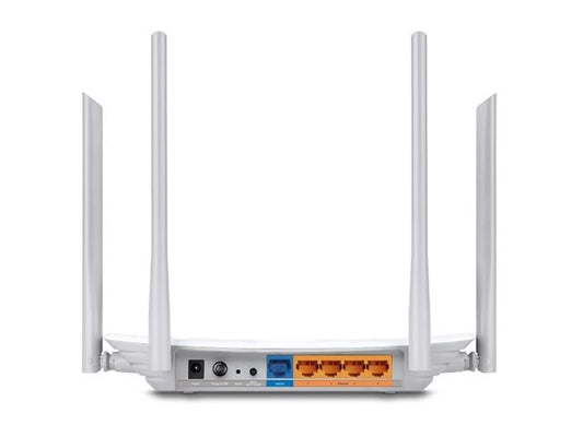 TP-LINK AC1200 Dual-Band Wi-Fi Router 867Mbps at 5GHz + 300Mbps at 2.4GHz 5 10/100M Ports 4 antennas IPTV Access Point Mode Mode